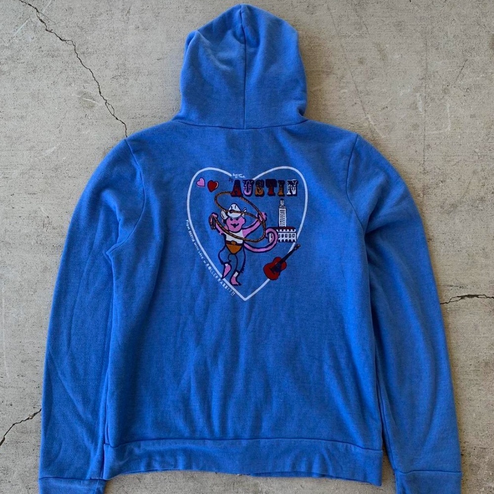 Roller Rabbit Austin, TX Hooded Zip-Up Jacket